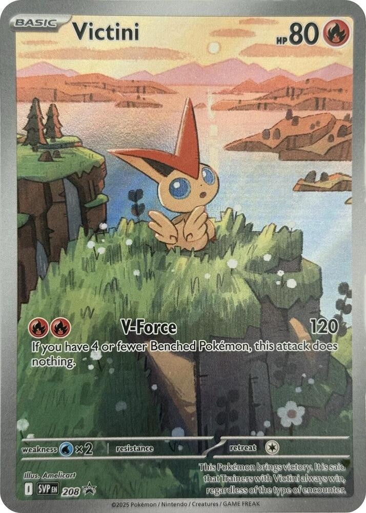 Victini - 208 - SV Scarlet Violet Promo Cards Holofoil (LP)